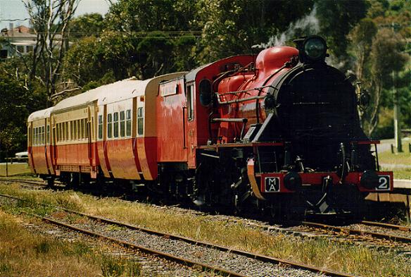 Unique Steam Train Australia